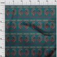 thumbnail image 2 of oneOone Viscose Chiffon Fabric Peacock Block Decor Fabric Printed BTY 42 Inch Wide, 2 of 4