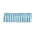 thumbnail image 2 of Aodebiao Blackout Window Valance, 18 Inches Long Kitchen Window Curtains Over Sink Rod Pocket Pattern Valance for Bathroom Bedroom Living Room, 2 of 6