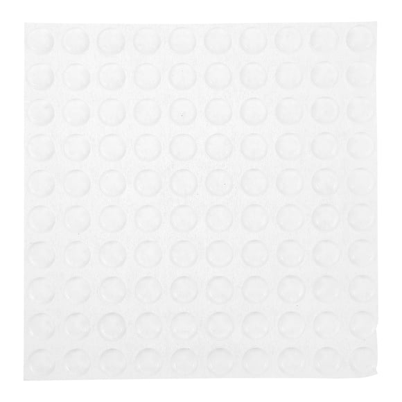 MLINS 100Pcs Bump Dots for Visually Impaired Clear Adhesive Bumper Pads Self-Adhesive Bumpers Particles