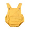 thumbnail image 1 of Combinaison une-Pièce en Coton Biologique pour Bébé Fille, Tenue de Soleil pour Tout-Petit, 1 of 4