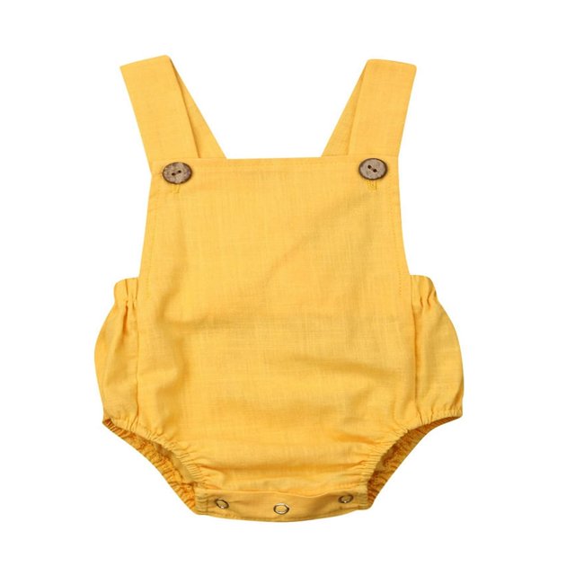Combinaison une-Pièce en Coton Biologique pour Bébé Fille, Tenue de Soleil pour Tout-Petit