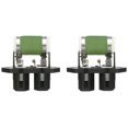 thumbnail image 1 of 2X Radiator Heater Fan Motor Resistor for Coupe Punto Stilo 51736774 46533716,2 x Fan Motor Resistor,green, 1 of 5