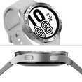 thumbnail image 4 of EGNMCR Metal Watch Compatible For Galaxy Watch4 44 Mm, Scratch Protection Metal Case Style A Watch Ring, 4 of 5