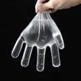 thumbnail image 2 of Disposable Plastic Gloves 500 PCS, Kitchen Food Grade Gloves, 2 of 4