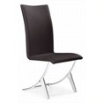 thumbnail image 1 of ZUO Delfin Dining Chair (Set of 2) Espresso, 1 of 4