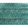 thumbnail image 4 of oneOone Georgette Viscose Fabric Geometric & Floral Block Print Fabric By The Yard 42 Inch Wide, 4 of 4