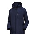 thumbnail image 4 of Windproof Jacket men Fashion Zipper Casual Windproof Waterproof Loose Outwear Jacket Coat, 4 of 9