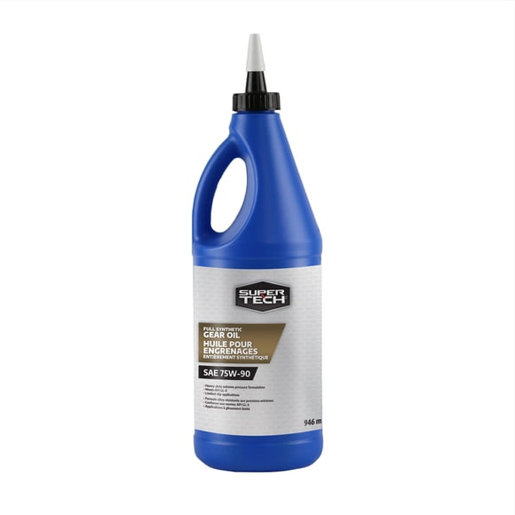 Super Tech Full Synthetic SAE 75W-90 Gear Oil, 946 ml