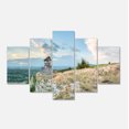 thumbnail image 2 of Tour de Vue sur Colline Panorama - Impression d'Art sur Toile Paysage, 2 of 3
