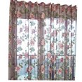 thumbnail image 4 of MAOWW 100x200cm 茅l茅gant motif floral fen锚tre rideau tulle voile porte fen锚tre rideau drap茅 panneau peluche 茅charpe Valances, 4 of 9