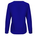 thumbnail image 5 of Yuyuzo 2025 Automne Chandail Sport Uni pour Femme Décontracté Ample à Col Rond Raglan à Manches Longues Chandail Tunique Hauts Bleu A2, 5 of 5