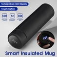 thumbnail image 1 of Agiferg Stainless Steel Vacuum Flask Smart Kettle LCD Screen Display Temperature, 1 of 8