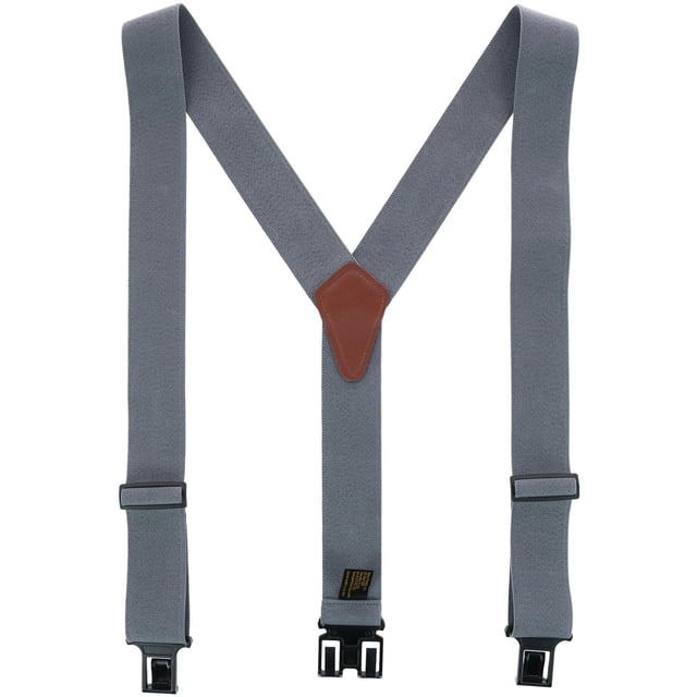 Perry Suspenders Elastic 2 Inch Wide Hook End Suspenders (Tall Available)