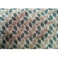 thumbnail image 4 of oneOone Cotton Silk Fabric Leaves Block Print Fabric By Yard 42 Inch Wide, 4 of 4