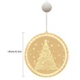thumbnail image 4 of 3D Hanging Light LED String Lamp Lighting Decoration Christmas Light for Home Bedroom Room Merry Christmas 2, 4 of 10