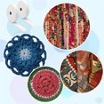 thumbnail image 5 of 1 Roll Batting Strips,Total 76 Yards Cotton Blend Fleece Batting, 5 of 5