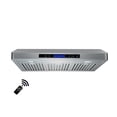 thumbnail image 1 of Roxon 860 CFM 30 Inches Under Cabinet Range Hood Kitchen Exhaust Fan Stainless Steel RXN-U12BS-30, 1 of 2