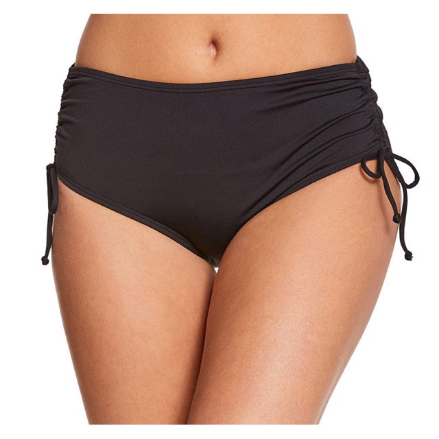 Women's Swim Side Drawstring Bikini Sexy Beach Shorts