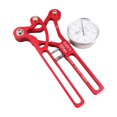 thumbnail image 3 of jinwen Compteur de Tension de Rayons de Bicyclette Pièce Roue Outil de Fabrication avec Montre d'Affichage Rouge, 3 of 9