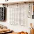 thumbnail image 4 of Grille de Cuisson Robuste avec Design à Grille pour une Circulation d'Air Uniforme et un Séchage Plus Rapide - Grille en Acier Inoxydable Durable pour Plaques de Cuisson et Utilisation au Four, 4 of 6