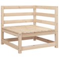 thumbnail image 2 of vidaXL 2 Piece Garden Sofa Set Solid Wood Pine, 2 of 4