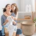 thumbnail image 1 of Laundry Baskets Plastic Round,Washing Basket Clothes Hamper,Laundry Hamper for Home,Storage Basket with Handles,Bedroom Basket Dirty Cloth Basket Clothes Laundry Hamper Hollow Storage Rack, 1 of 9