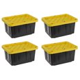 thumbnail image 1 of Juggernaut Storage 5 Gal Lockable Plastic Storage Tote, (Set of 4), 1 of 8
