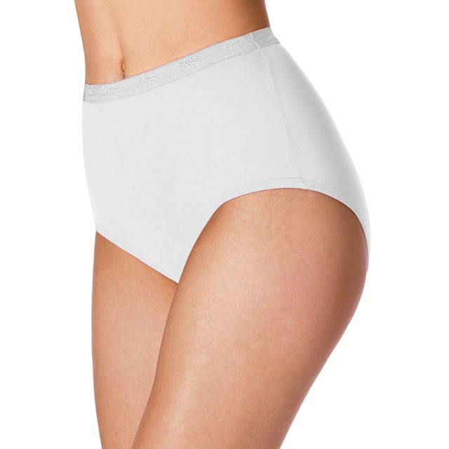 Bali Culotte en Coton Extensible Coupe Ample pour Femmes - Article à Succès, 8, Blanc