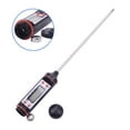 thumbnail image 4 of Meat Thermometer Candy Thermometer with Long Probe Instant Reading Thermometer with LCD Display Digital Thermometer for Cooking BBQ Meat Milk Coffee, 4 of 7
