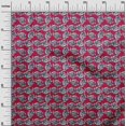 thumbnail image 2 of oneOone Cotton Flex Fabric Leaves & Floral Block Printed Craft Fabric BTY 40 Inch Wide, 2 of 4