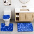 thumbnail image 4 of LSLJS Bathroom Rugs Sets 3 Piece Bathroom Carpet, Super Soft Non Slip Bathtub Carpet and Absorbent Bath Mat, Bathroom Carpet, Plush Bath Mat for Bathroom, 4 of 8