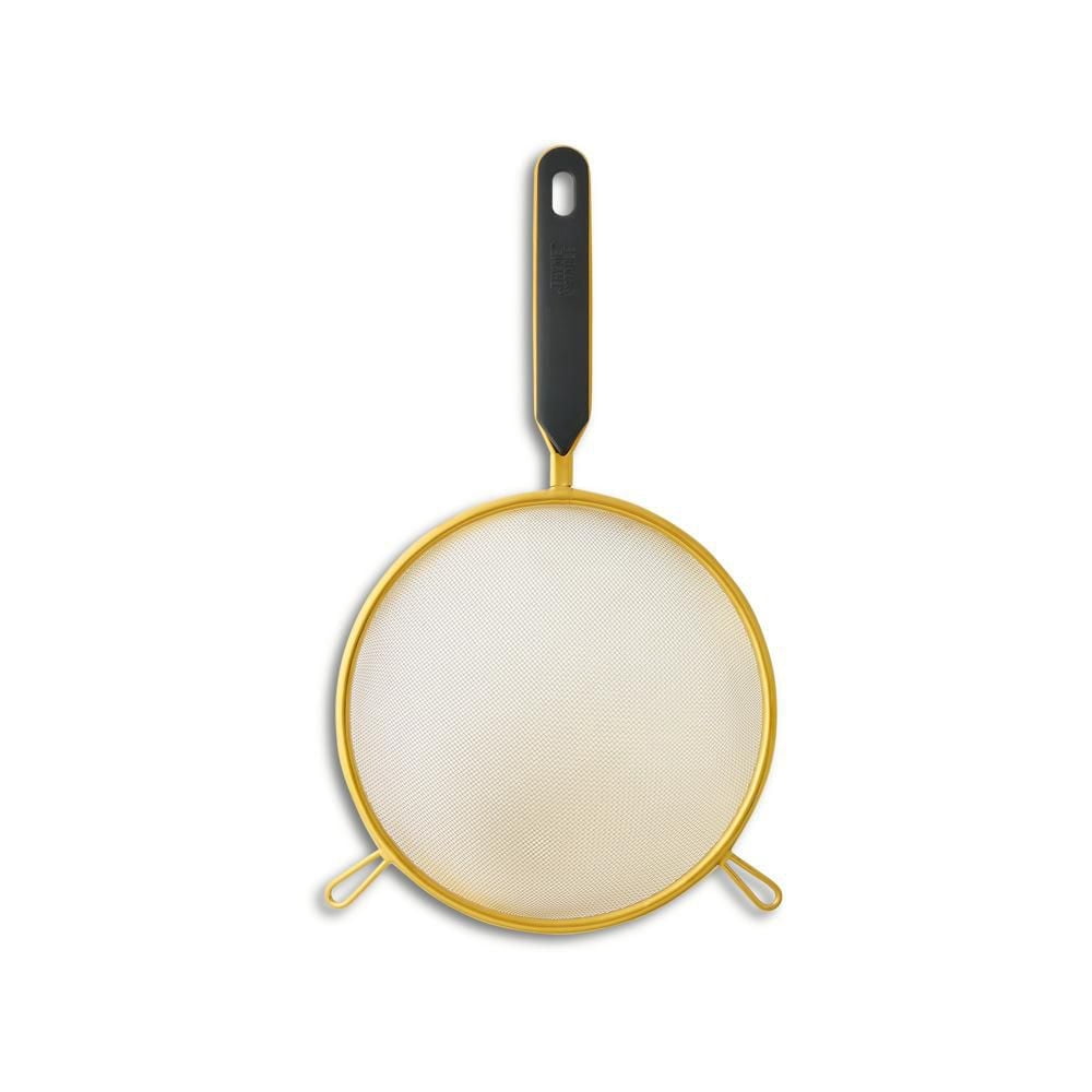 Thyme & Table 3-Piece Fine Mesh Gold Strainer Set