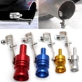 thumbnail image 3 of Baohd 2 Valves Anti-Bruit Sifflet Roue de Ver Superchargeur Embout Sonore Voiture Argentsifflet Bas Accessoires de Simulateur de Roue Bleu TG, 3 of 6