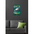 thumbnail image 4 of NFL Philadelphia Eagles - Super Bowl LIX Team Logo Wall Poster, 22.375" x 34" Framed, 4 of 4