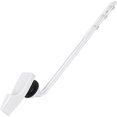 thumbnail image 1 of Toilet Flush Lever Handle Universal Toilet Handle Replacement for Most Toilets,Frontal Tank Lever Parts,Straight Arm,White Plastic (Front Mount), 1 of 7