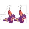 thumbnail image 4 of Boucles d'Oreilles Pendantes Forme Papillon Créatives Mode Boucles d'Oreilles Pendantes Boucles d'Oreilles Percées, 4 of 10