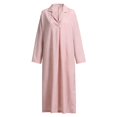 thumbnail image 3 of Babysbule Robes d'Été pour Femmes Liquidation Femmes Grande Taille Manches Longues Col en V Croisé Robe Maxi Robe Chemise Longueur Complète Robe Ligne, 3 of 8