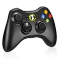 thumbnail image 1 of JUNWELL pour Microsoft Xbox 360 Manette Sans Fil Jouer Jeu Noir, 1 of 7