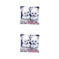 thumbnail image 1 of Transemion Creativity DIY Accessories Embroidery Pillow Kits Hypoallergenic Fabric Gift Type1 2Set, 1 of 6