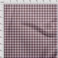thumbnail image 4 of oneOone Velvet Brown Fabric Check Sewing Material Print Fabric By The Yard 58 Inch Wide, 4 of 4