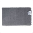 thumbnail image 1 of Tapis de bain en polyester gris foncé uni 3K Hometrends, 1 of 8