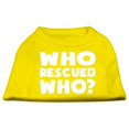thumbnail image 1 of Qui A Sauvé Qui Sérigraphie Chemise Jaune Med (12), 1 of 1