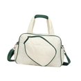 thumbnail image 2 of jinwen Pickleball Bag Badminton Bag with Zipper Lightweight Multipurpose Racket Bag White, 2 of 9