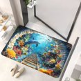 thumbnail image 3 of FUYPSE 2026 New Arrivals Carpet Cleaner Shampoo 3D Stereo Pond Diatomaceous Earth Rug Entryway Non Absorbent Mat Bathroom/Kitchen Oil Proof Foot Mat Realistic Decor Mat, 3 of 4