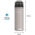thumbnail image 2 of ICON SERIES BY THERMOS Stainless Steel Water Bottle with Spout 24 Ounce, Sandstone, 2 of 3