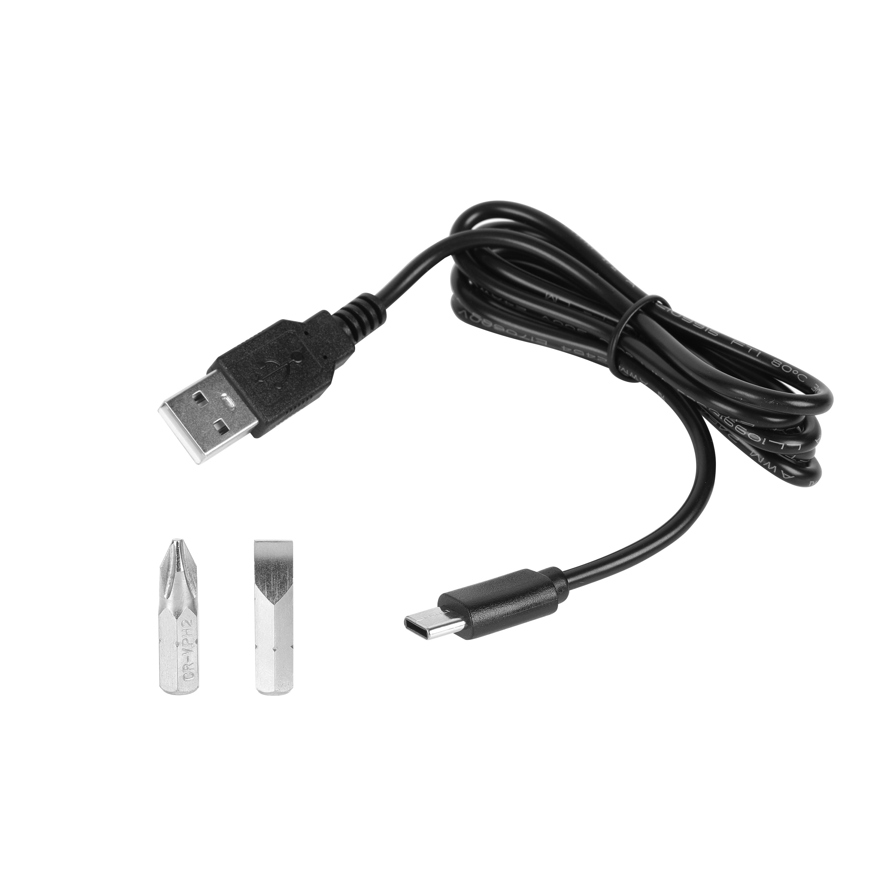 Tournevis sans fil Hyper Tough 4 Volts à tête rotative