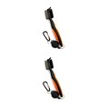 thumbnail image 3 of Baohd Stainless Steel Golf Club Brush Ergonomic Handheld Replacement Solid Color Shoe Brushes Cleaning Tool Accessories Orange Lidless 2Set, 3 of 6