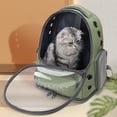 thumbnail image 4 of Large Space Cat Backpack for Travel and Outdoor Adventures Cat Backpack Breathable Transparent Design for Kitty Up to 15lbs for Hiking Camping and Outdoor Trips, 4 of 5