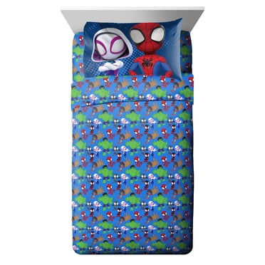 Spidey & his Amazing Friends Kids 3-Piece Twin Sheet Set, 100% Polyester