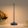 thumbnail image 4 of Renjiang Rechargeable Cordless Table Lamp,LED Battery Operated Desk Lamp 3 Color Dimming Portable Outdoor Waterproof Table Light for Patio/Restaurant/Dining/Home, 4 of 8